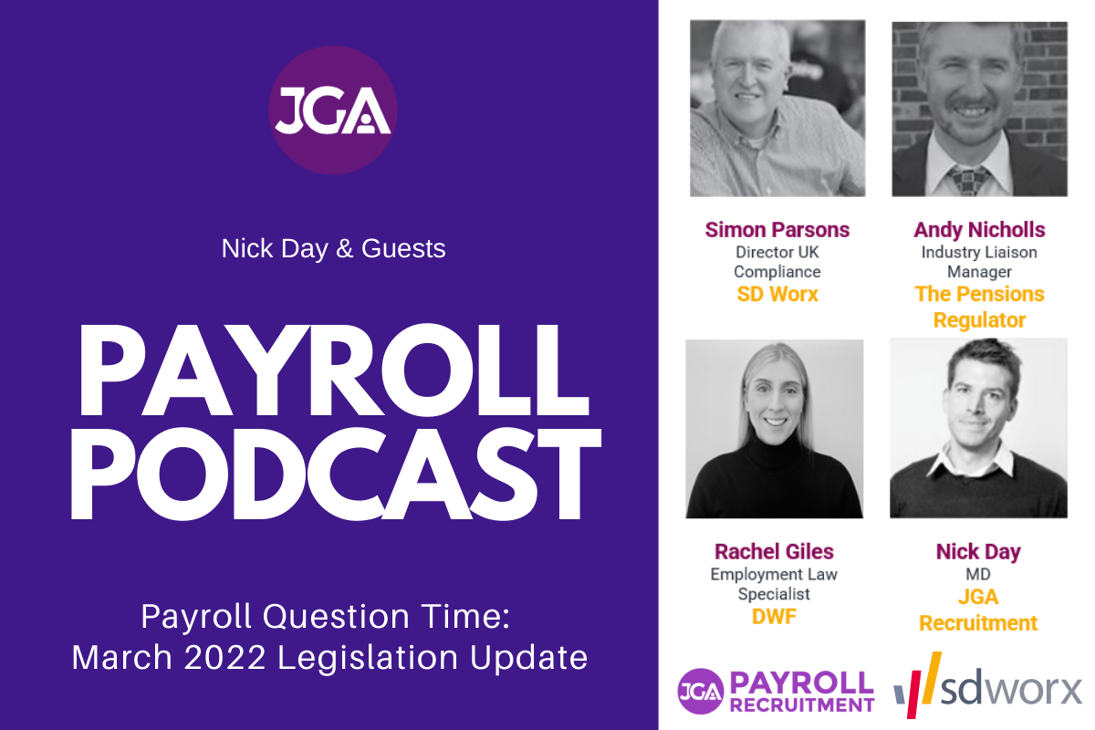 PQT March 2022 Legislation Update The Payroll Podcast JGA