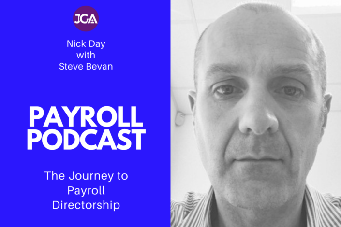 The Payroll Podcast The Journey to Payroll Directorship with Steve Bevan 600 x 400