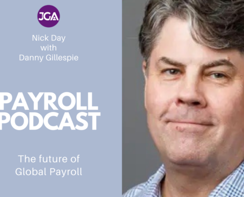 The Payroll Podcast The future of Global Payroll with Danny Gillespie 600 x 400