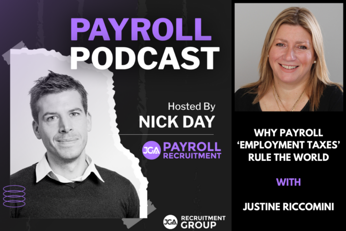 Why Payroll ‘Employment Taxes’ Rule the World with Justine Riccomini #102 The Payroll Podcast 1200 x 800