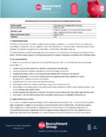 Corporate Social Responsibility Policy